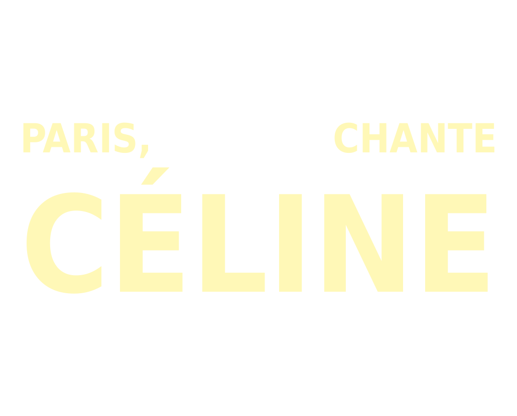 Paris chante Céline